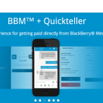 Send and Receive Money on BBM using Quickteller Mini app