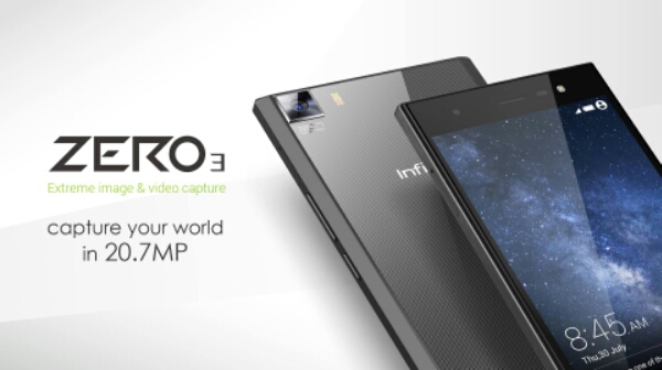 Infinix Zero 3 with Mediatek Helio X10 SoC and 20.7MP Camera announced